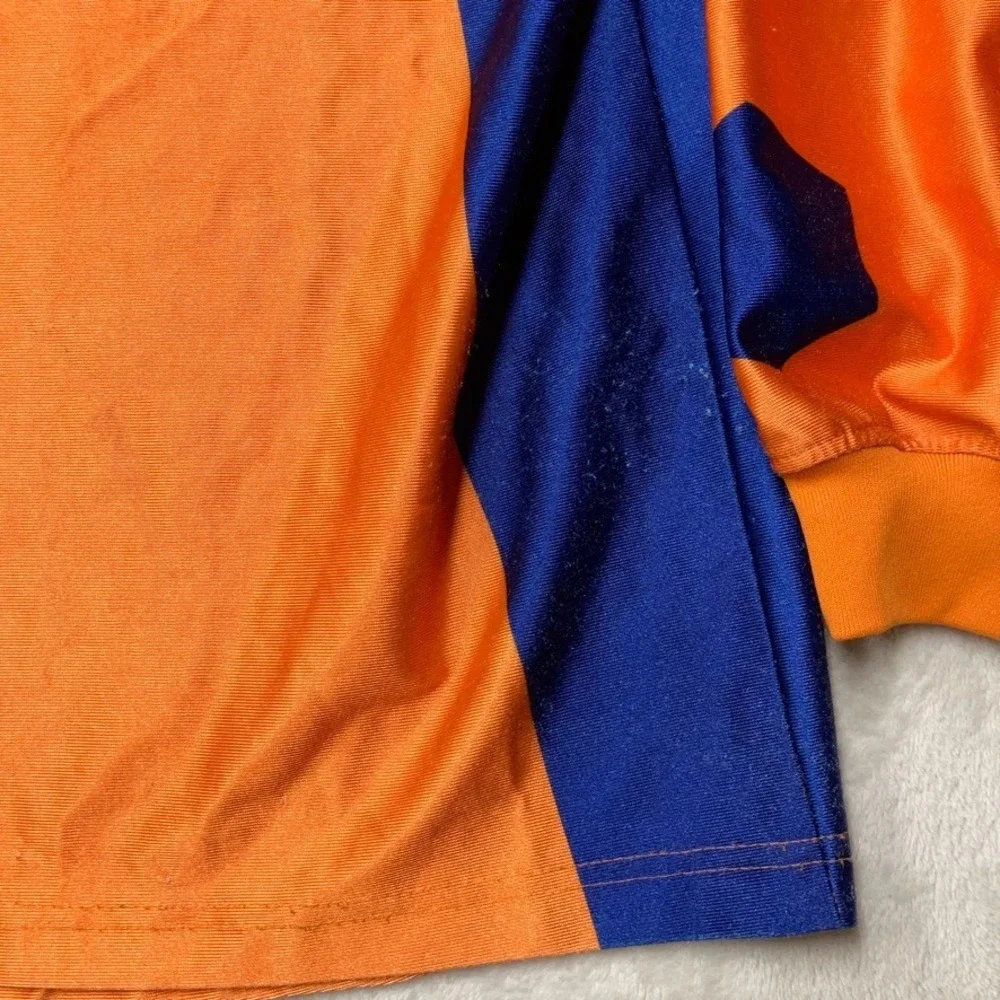 Vintage 90s adidas Jersey Shiny Silky Dazzle Shirt Soccer Goalkeeper Mens L